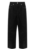 Pantaloni in velluto denim semilargi