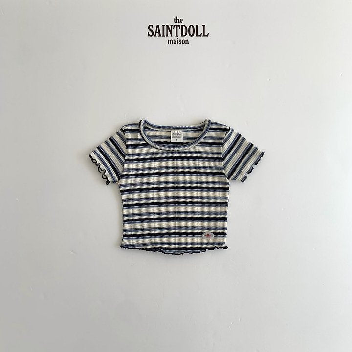 Saintdoll Multistripe Knit Top & Flare Pants Set — Kids