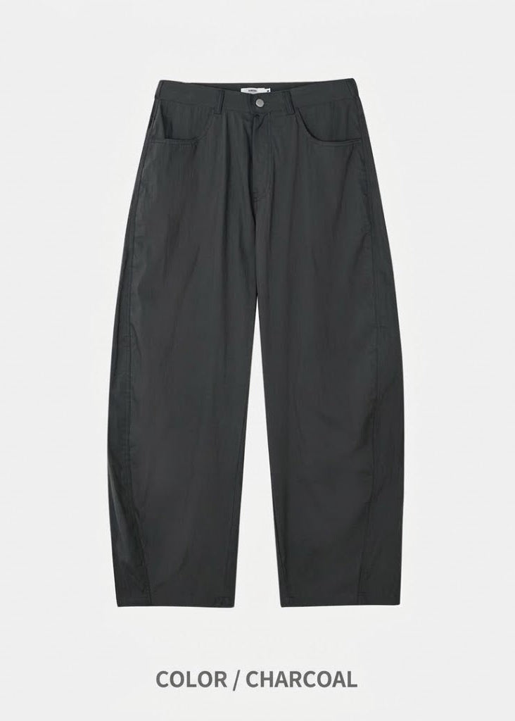 Pantalon ample à jambes larges — 4 couleurs