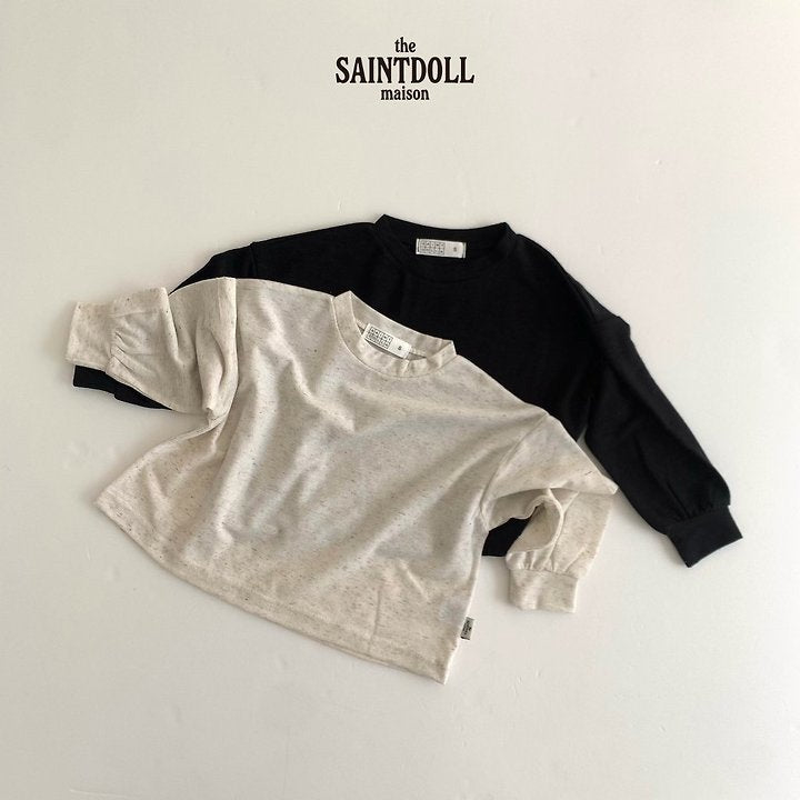 (2pack) Mother&Child Matching Saintdoll Linen Blend Sweatshirt — Mother & Child Matching