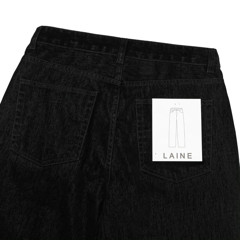 Pantaloni in velluto denim semilargi
