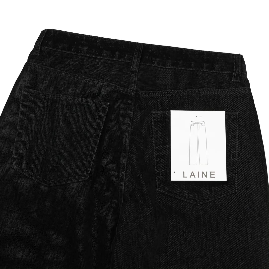 Pantaloni in velluto denim semilargi