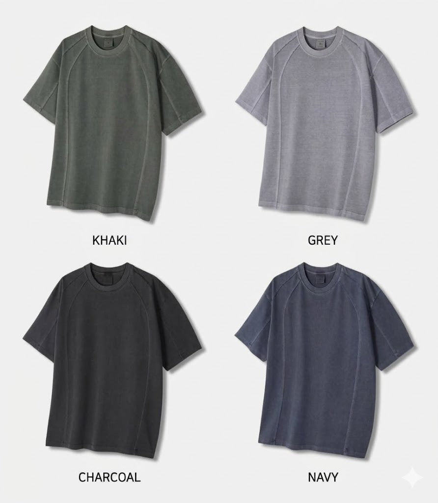 T-shirt à manches courtes Pigment-Dyed — Coton Coma x Aerocool