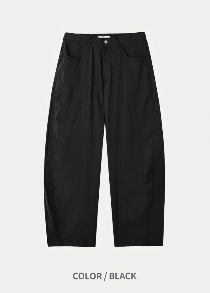 Pantalon ample à jambes larges — 4 couleurs