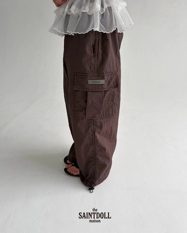 Saintdoll Cargo Anorak Wide-Leg Pants — Mother & Child Matching