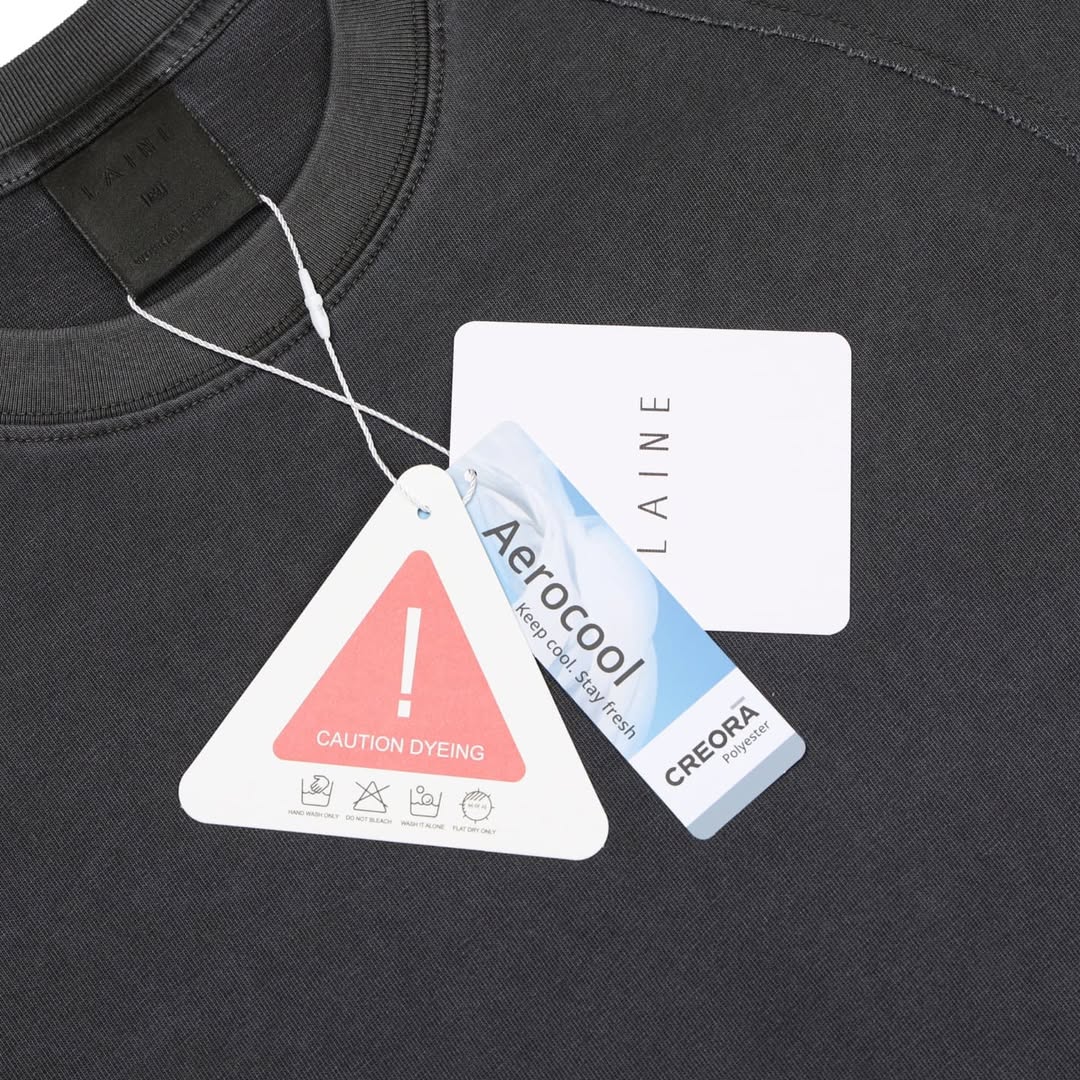 T-shirt à manches courtes Pigment-Dyed — Coton Coma x Aerocool
