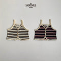 2-Pack Saintdoll Bohemian Stripe Button Tank Top — Kids