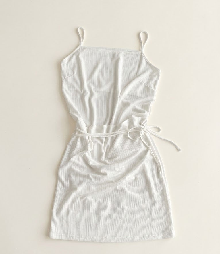 Flatyou Slip Dress & Wrap Skirt Set