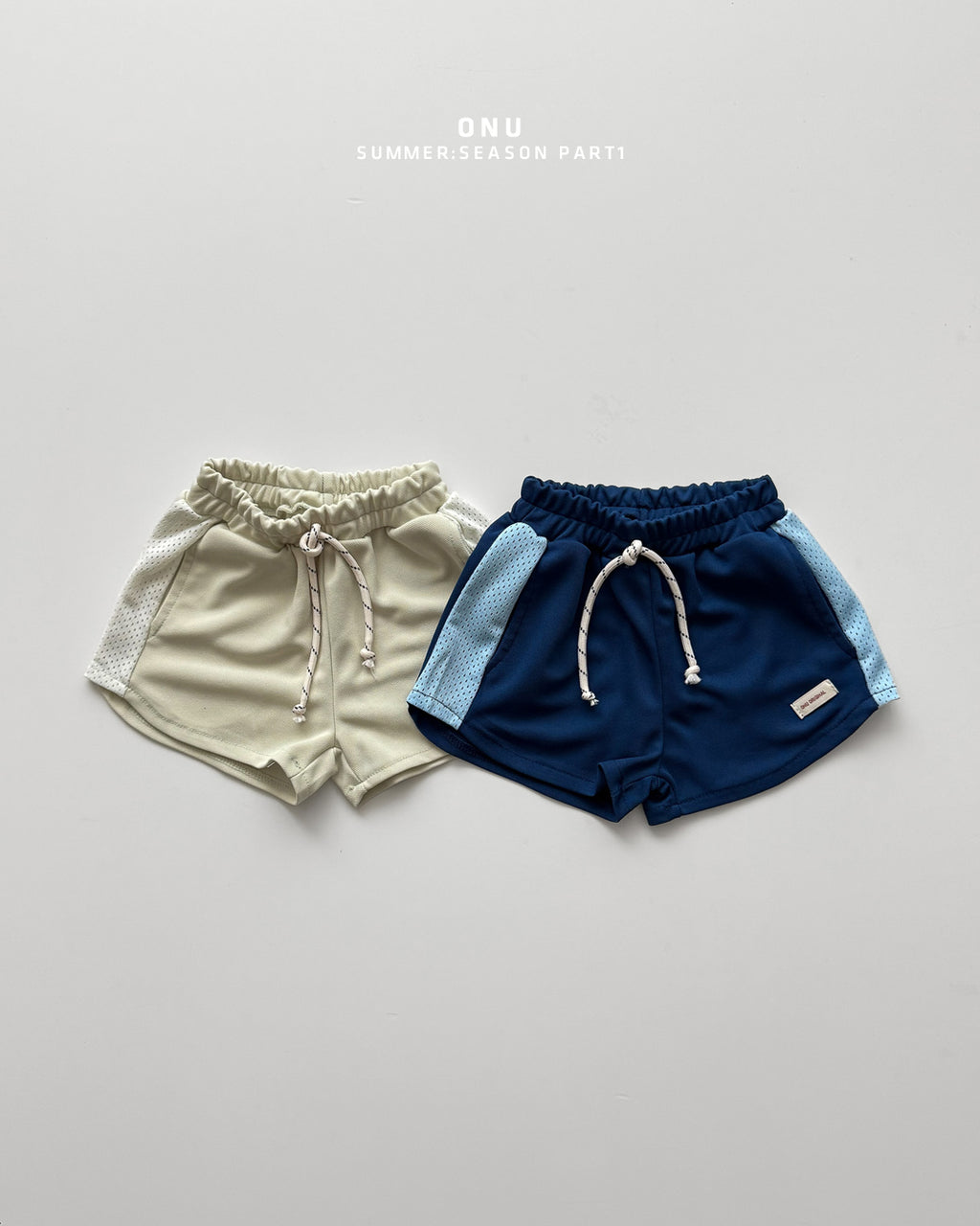 Onu V-Neck Ribbed 'Everyday' Tee Set (Choose Shorts)