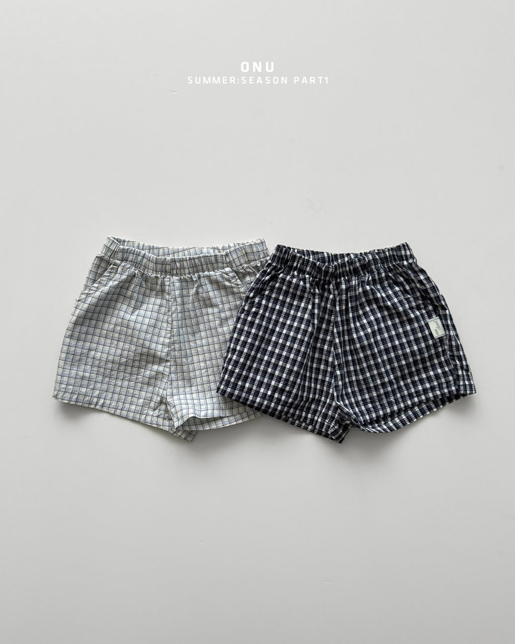 Onu Check Cotton Tank & Shorts Set