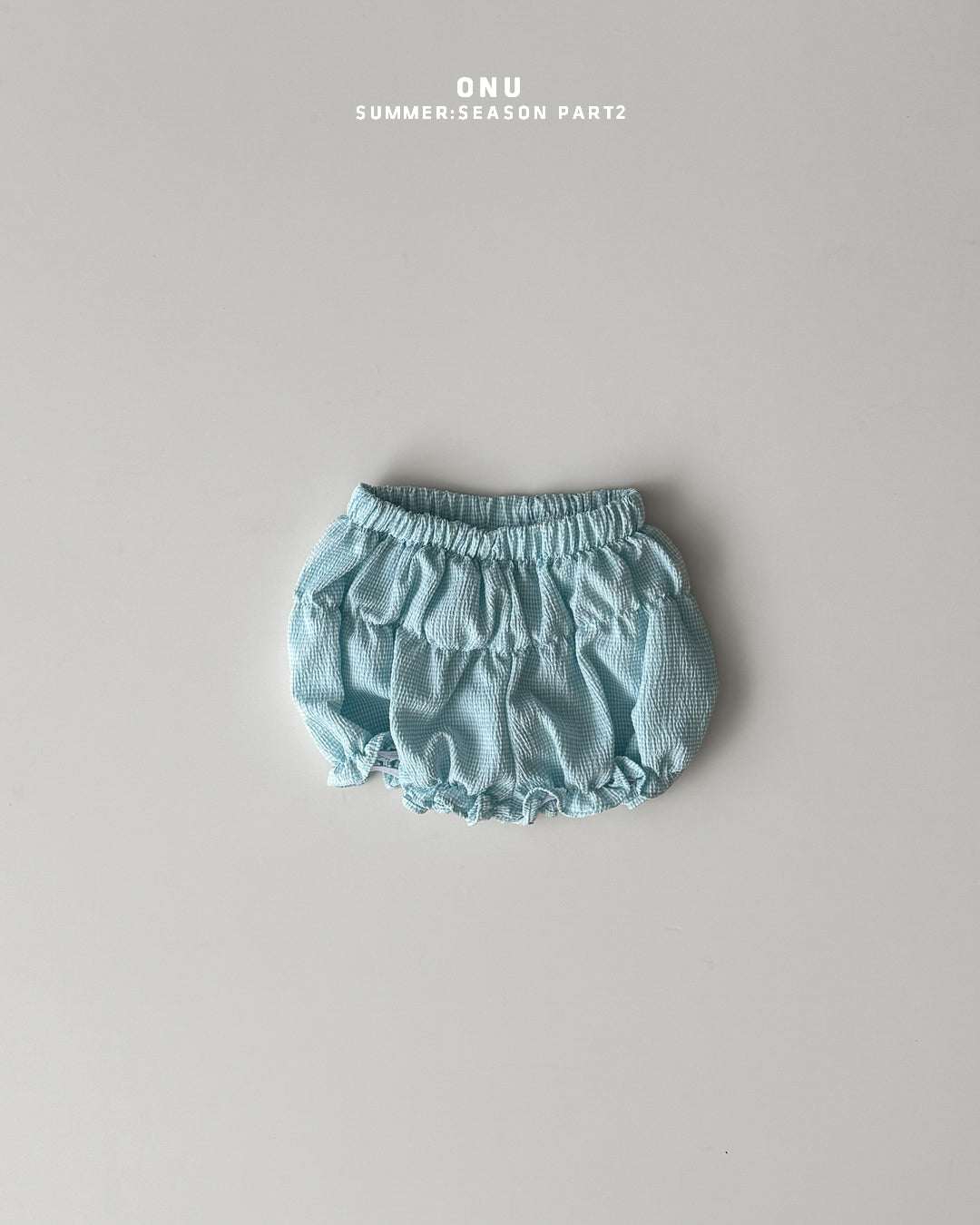 Onu Gingham Water Bloomer Shorts & Beach Ball Cap Set