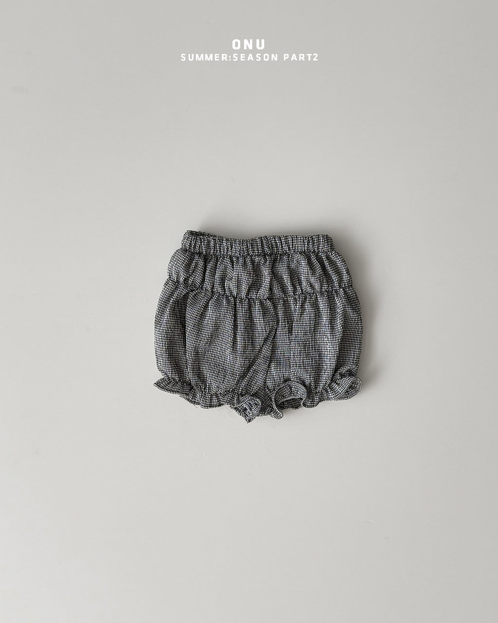 Onu Gingham Water Bloomer Shorts & Beach Ball Cap Set
