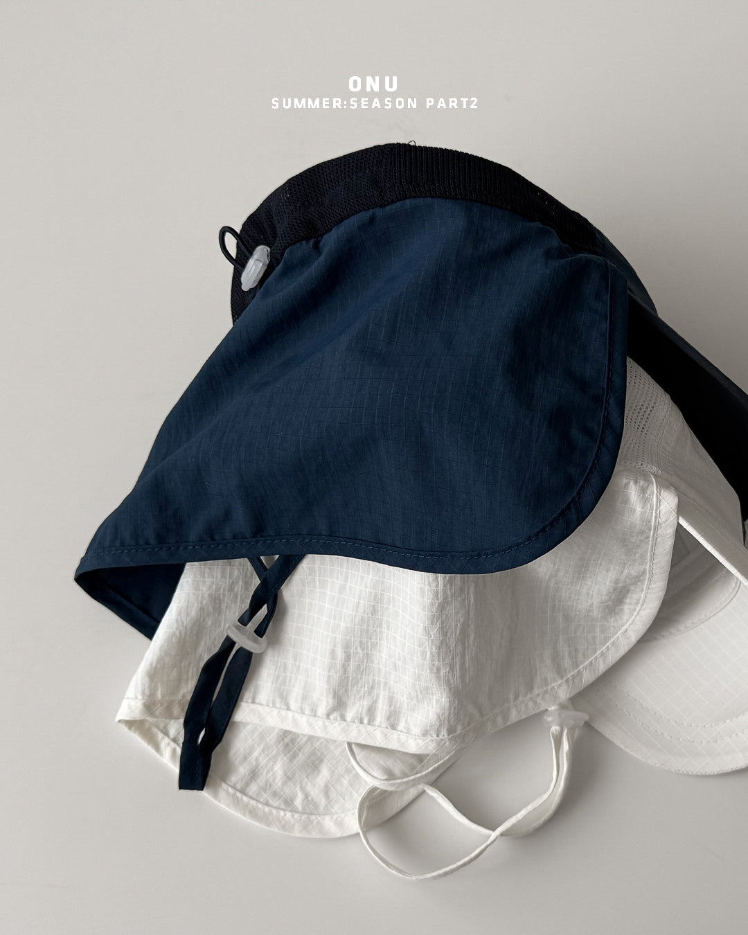 Onu Gingham Water Bloomer Shorts & Beach Ball Cap Set