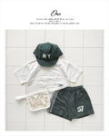 Onu '57' Appliqué Tee & Side-Stripe Shorts Set (+ Optional NY Ball Cap)