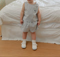 Onu Check Cotton Tank & Shorts Set