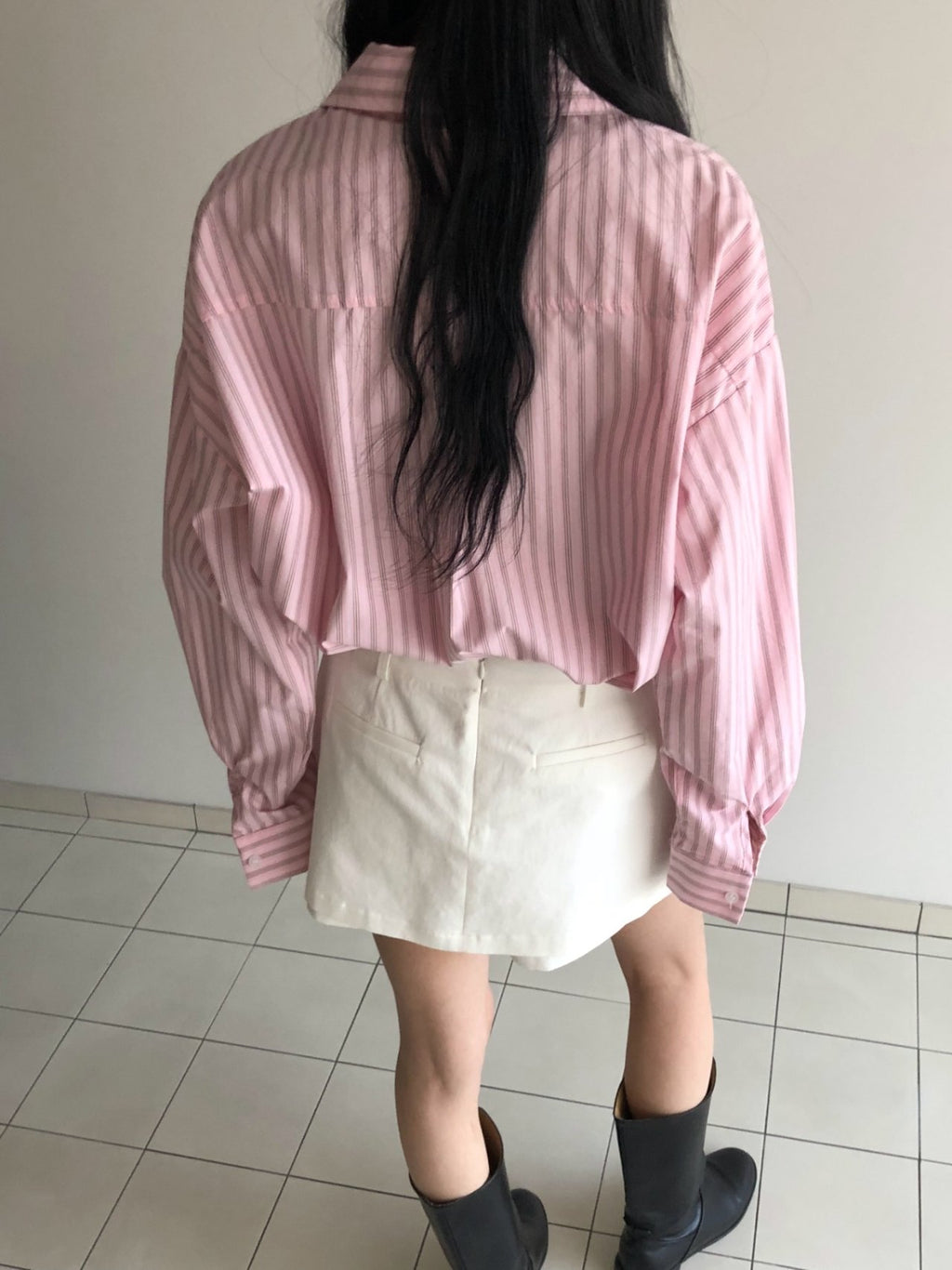 Mini skort in cotone