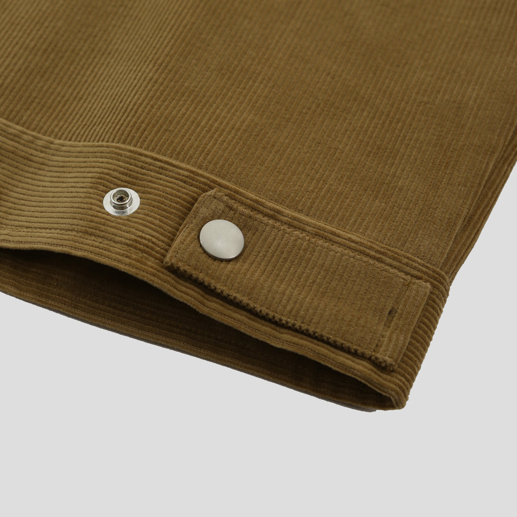 Giacca in Velluto a Coste con Zip