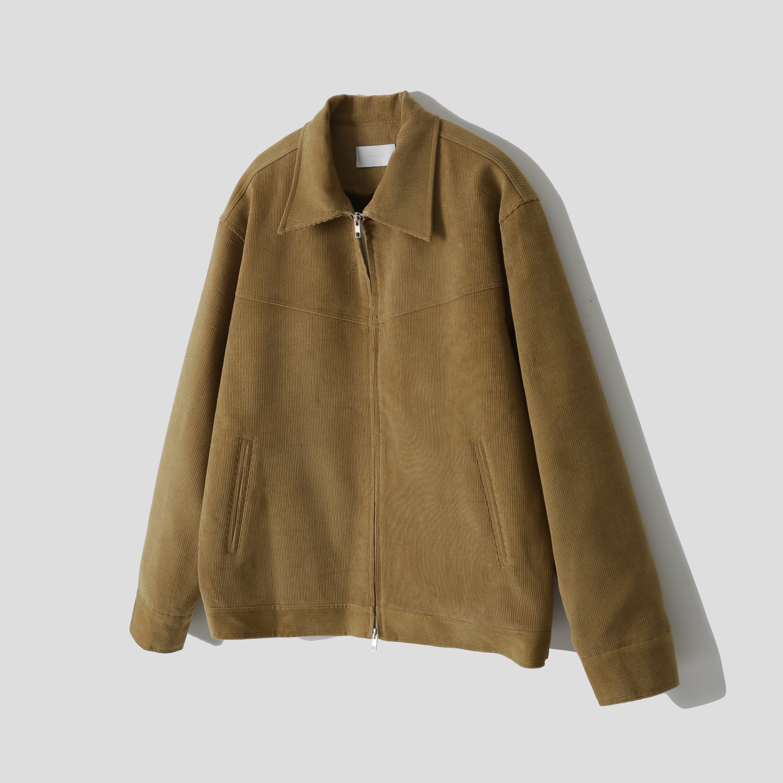 Giacca in Velluto a Coste con Zip