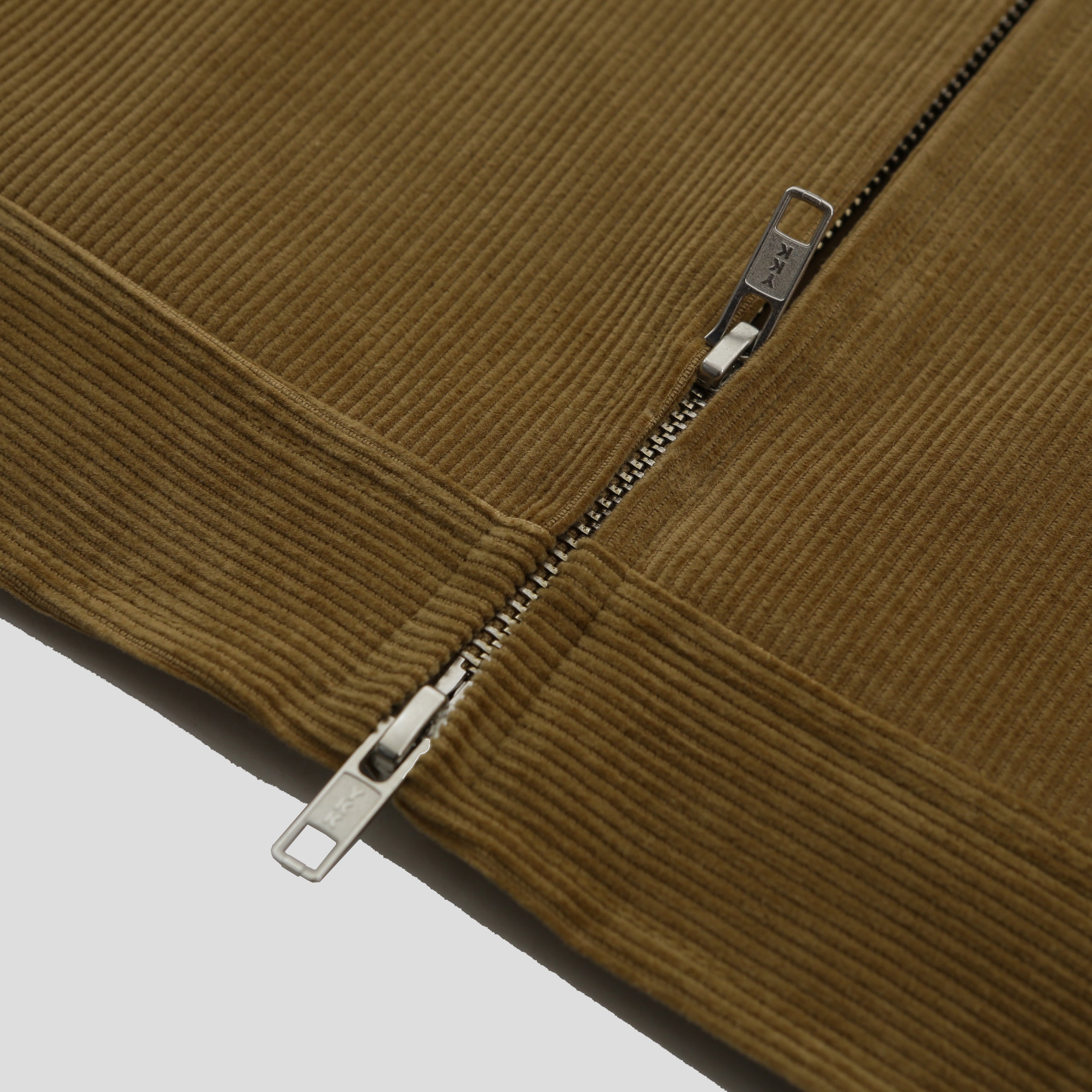 Giacca in Velluto a Coste con Zip
