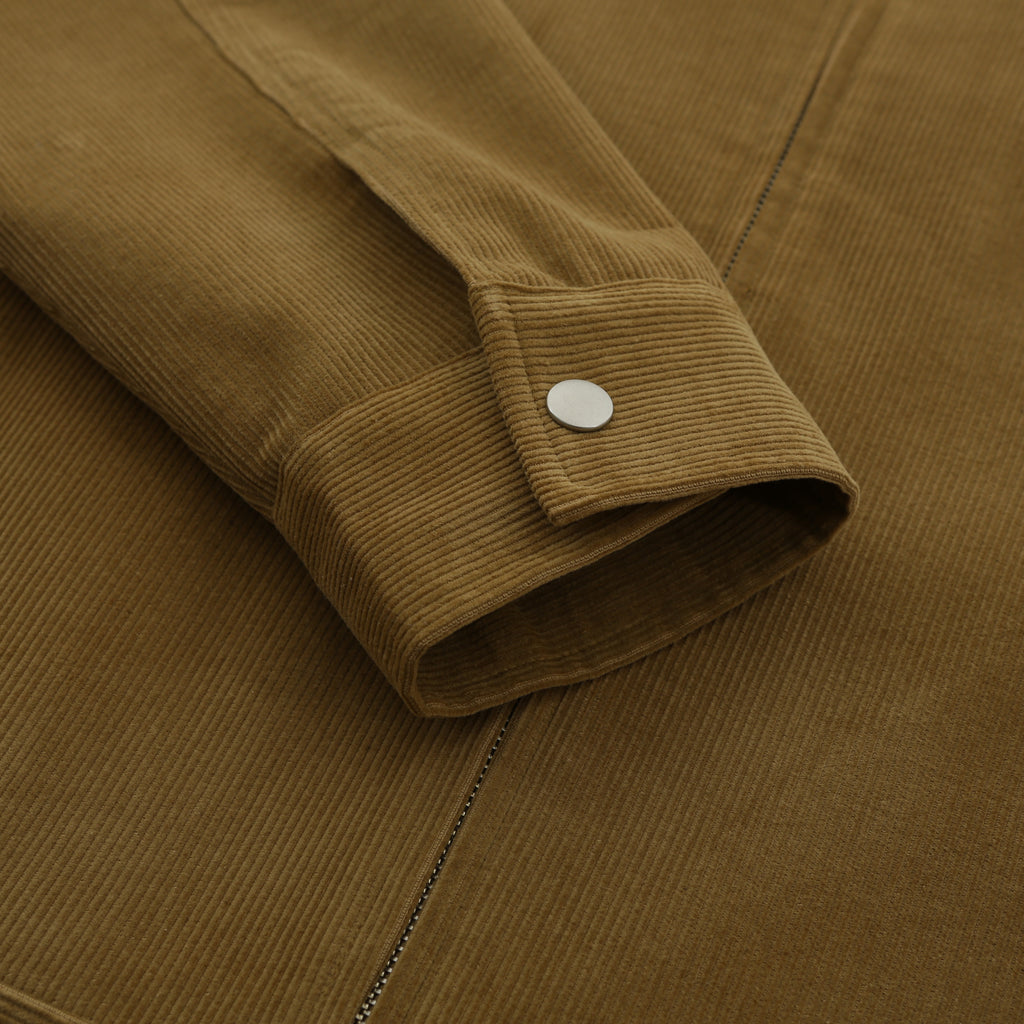 Giacca in Velluto a Coste con Zip