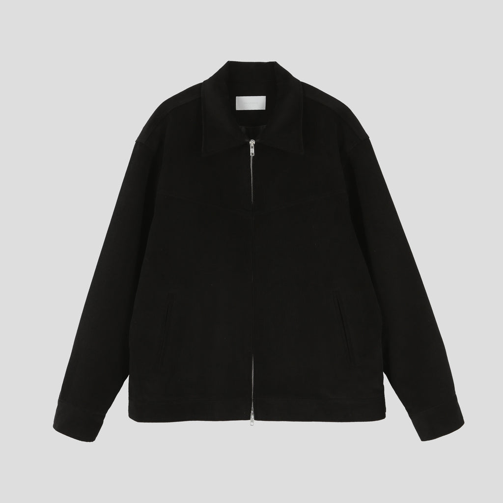 Giacca in Velluto a Coste con Zip