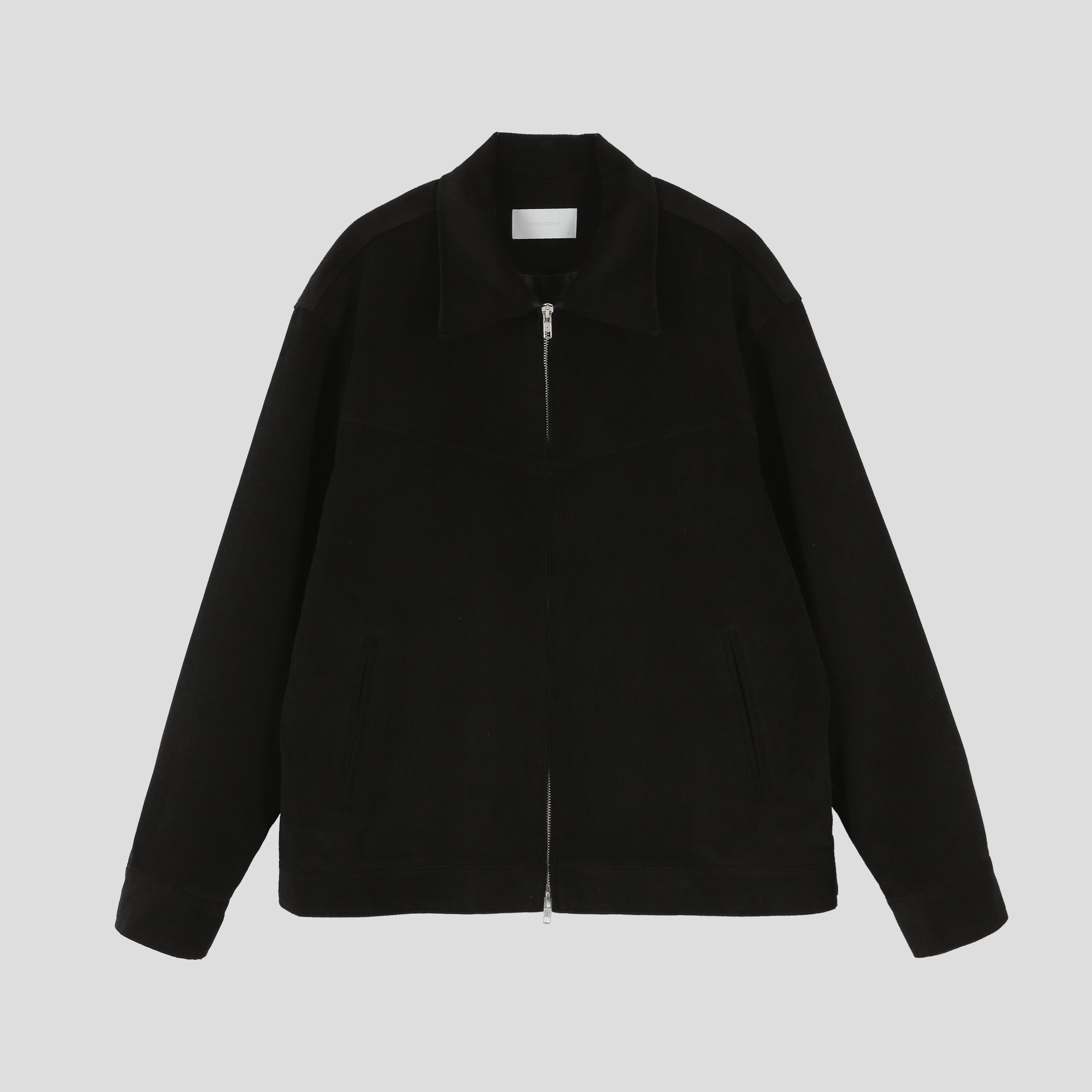 Giacca in Velluto a Coste con Zip