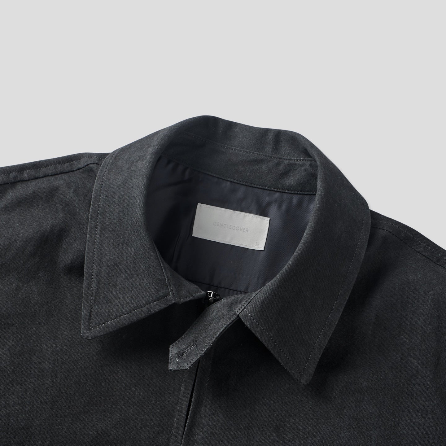 Con giacca blouson con colletto