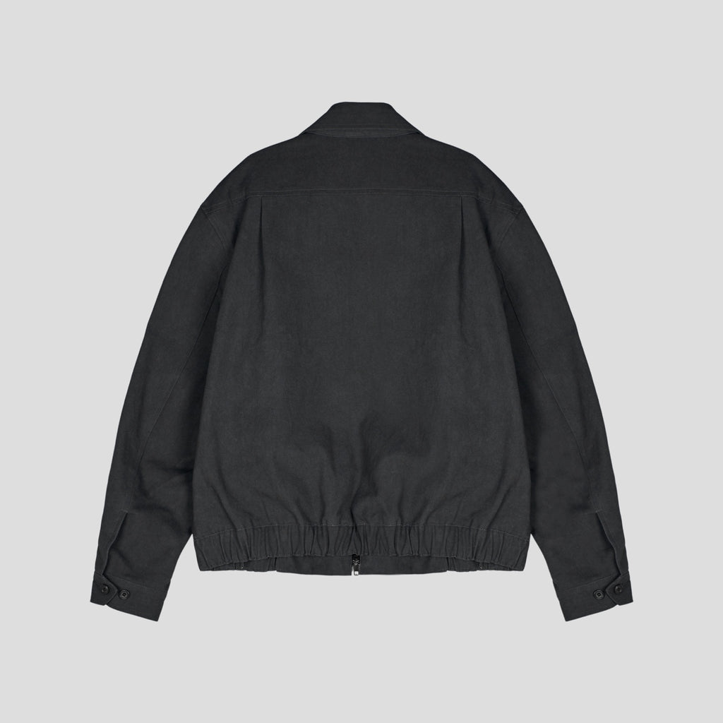 Con giacca blouson con colletto