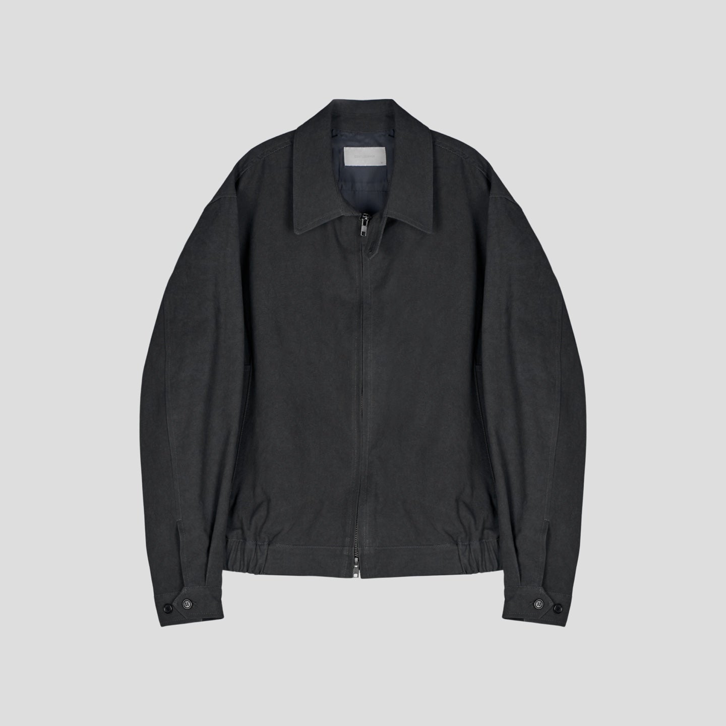 Con giacca blouson con colletto