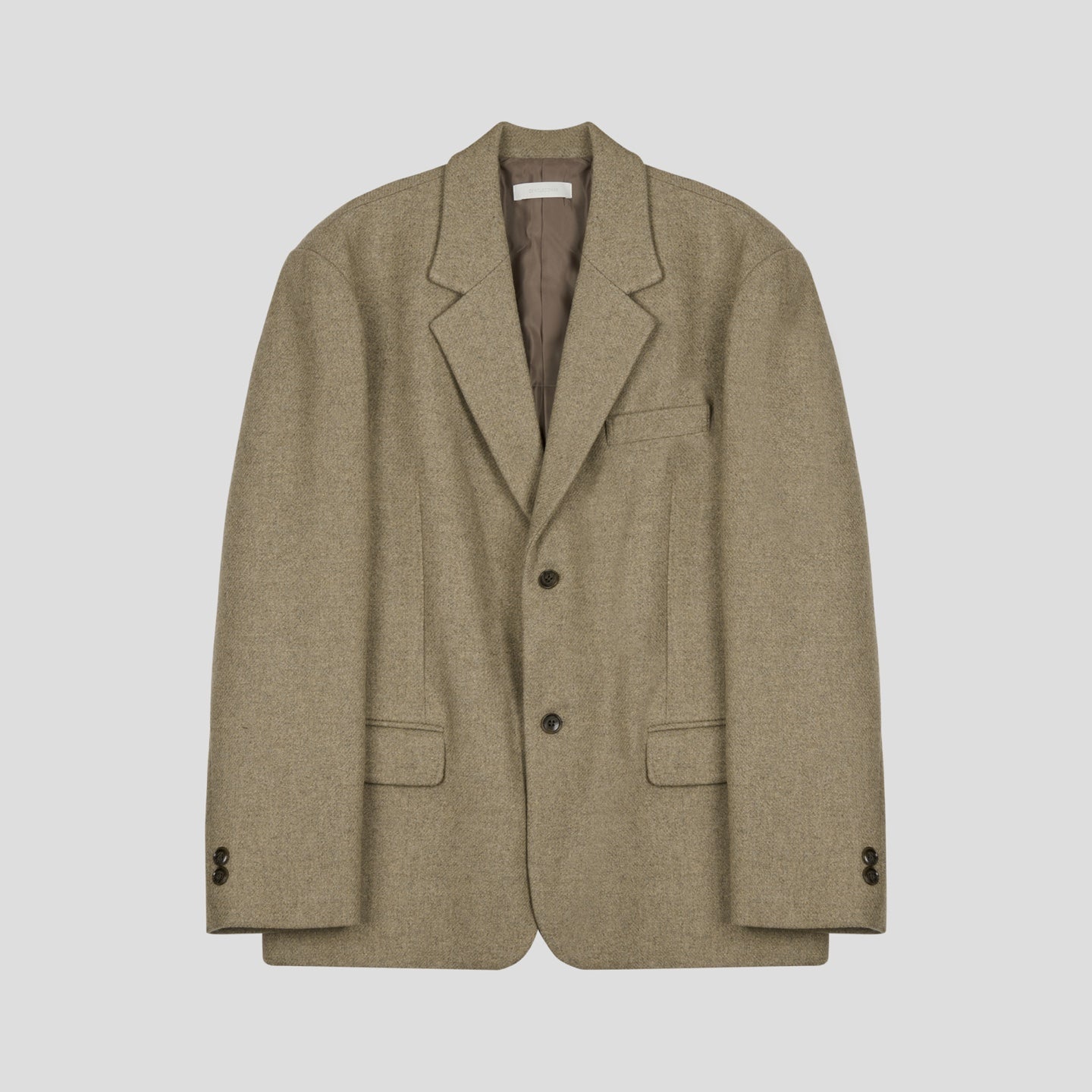Blazer Oversize a Spina di Pesce