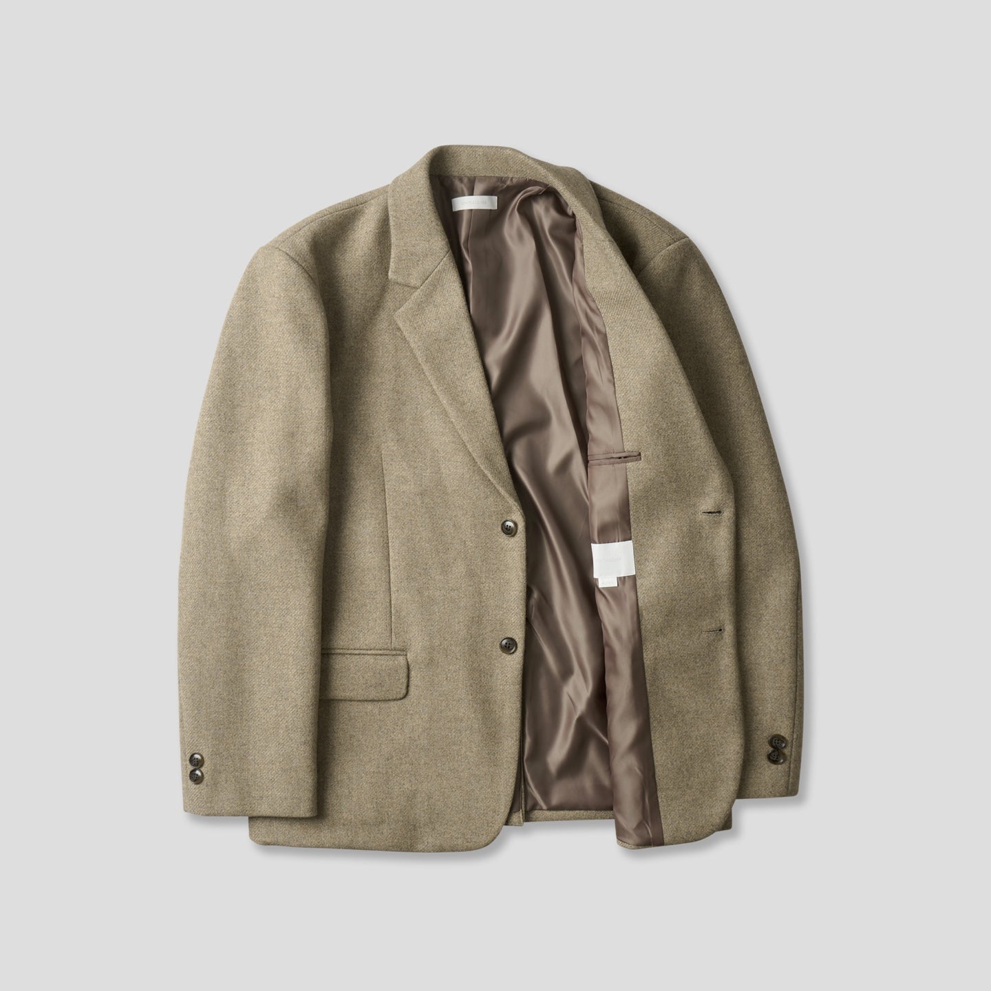 Blazer Oversize a Spina di Pesce