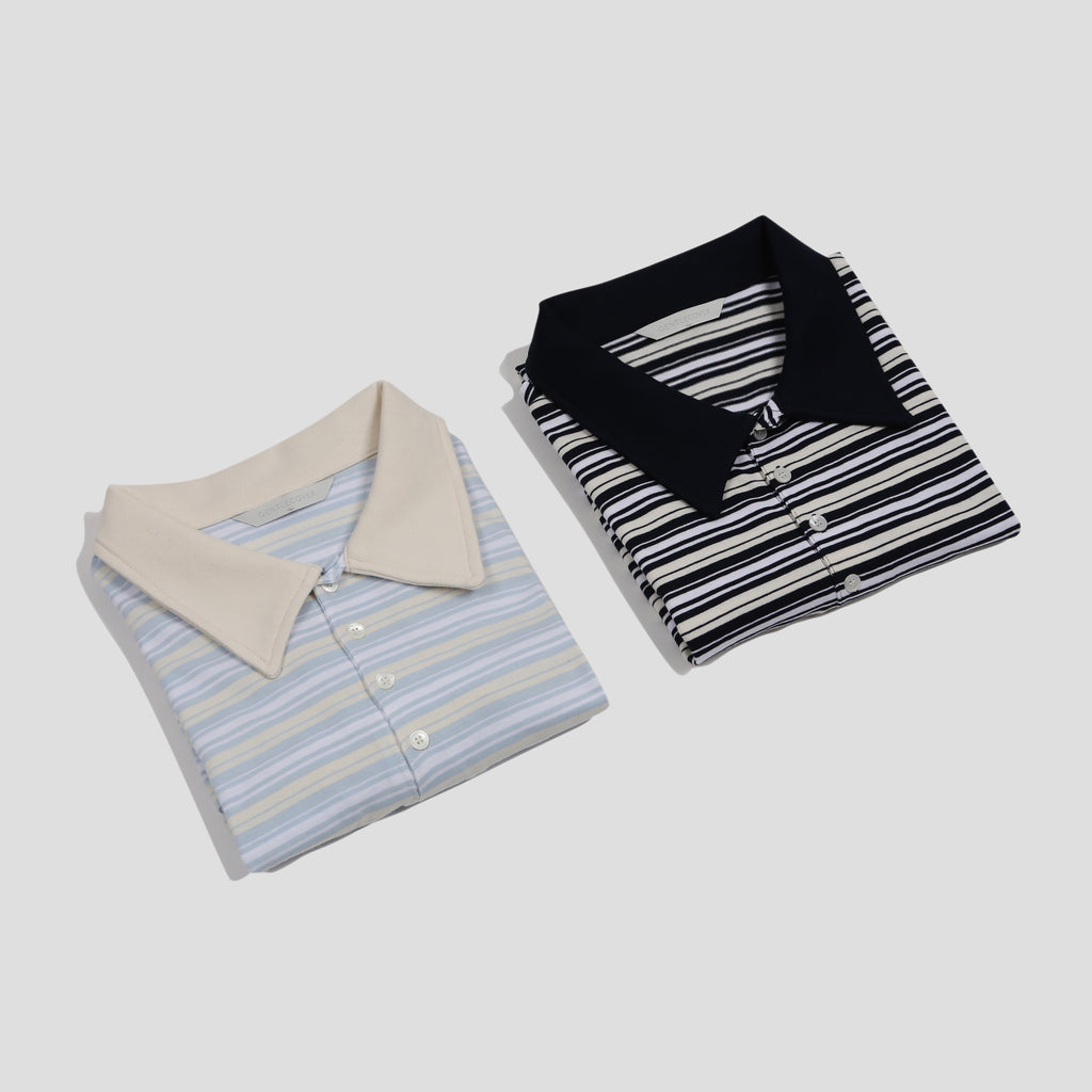 Polo da rugby a righe relaxed