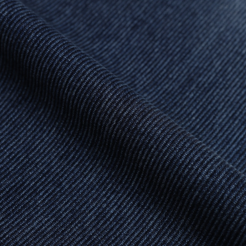 Jeans ampi in velluto a coste in vita