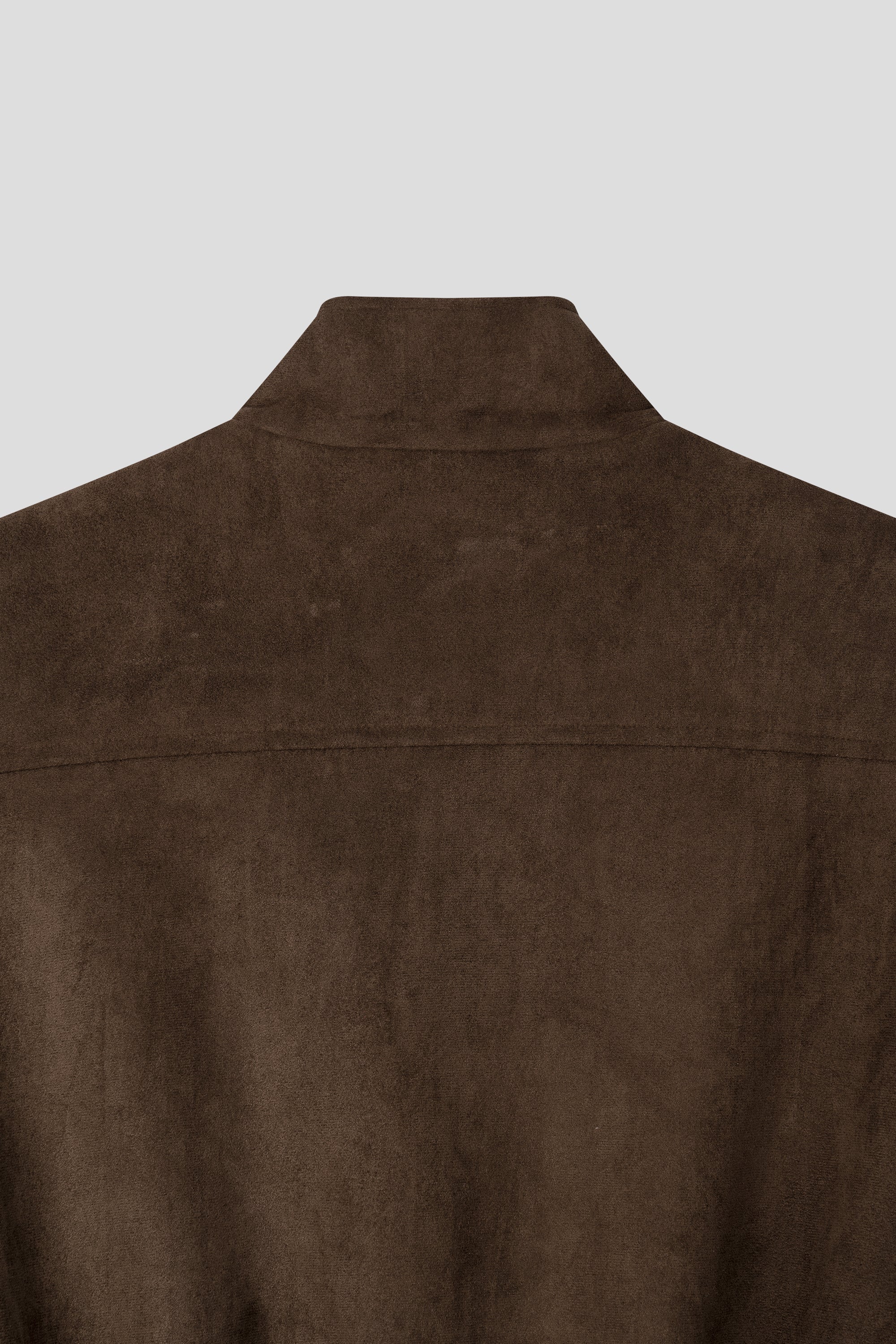 Faux Suede Harrington Bomber Jacket — 4 Colours