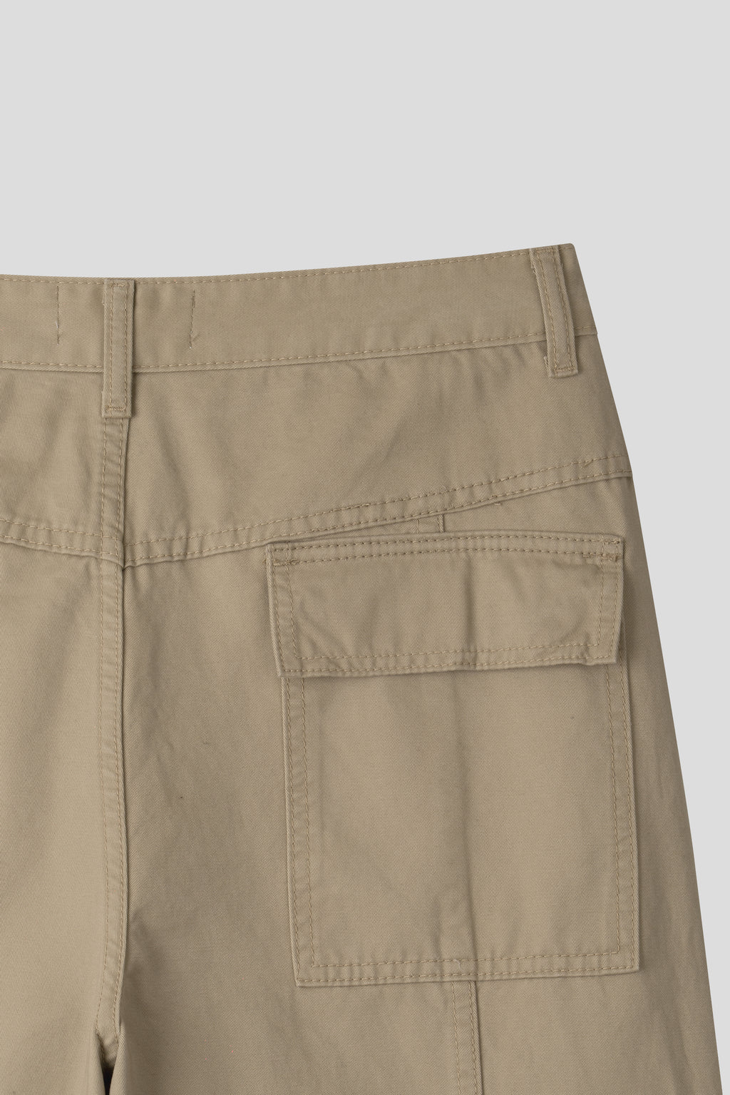 Pantaloni Cargo Lavati a Gamba Larga — Multitasche | 3 Colori
