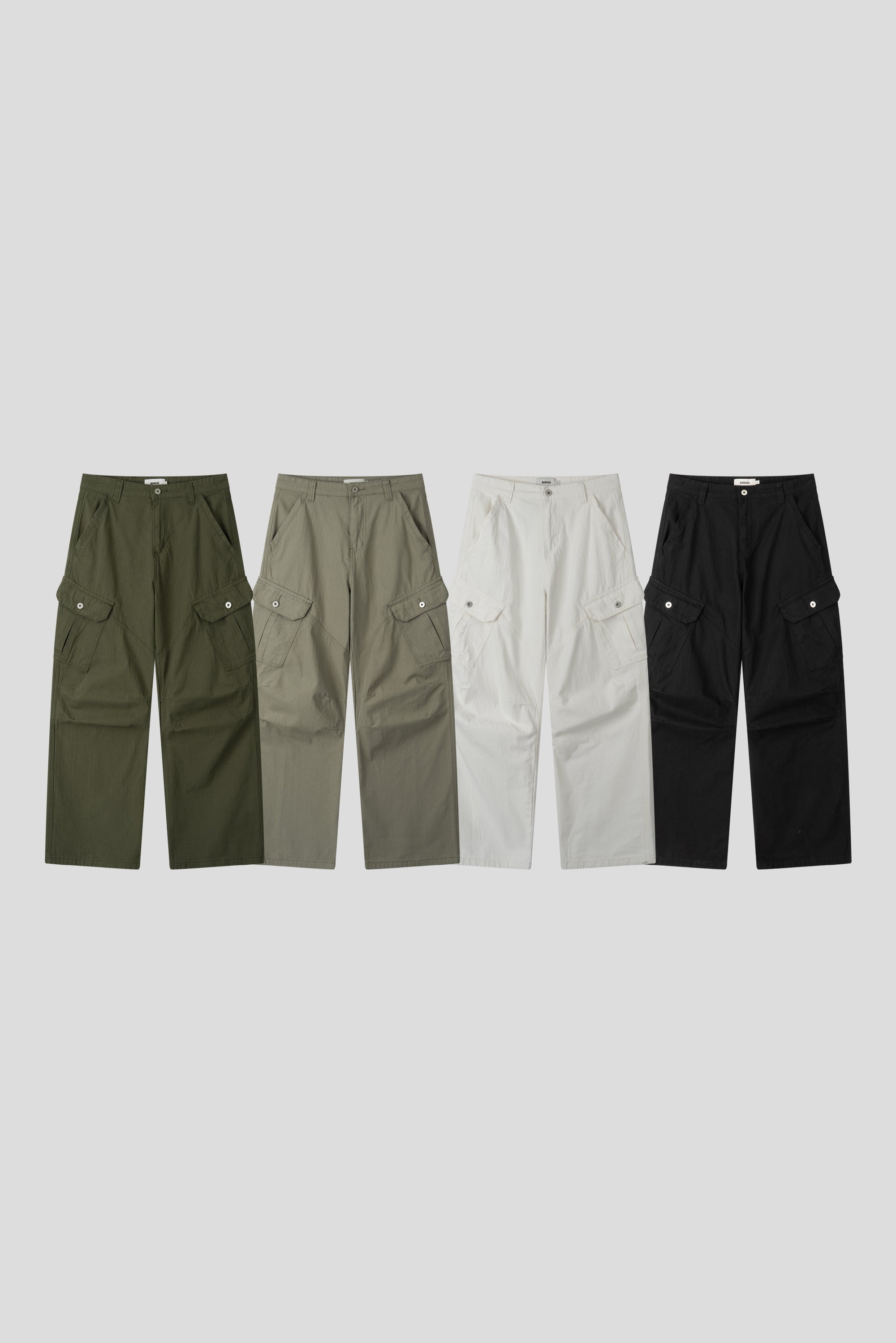 Pantaloni cargo classici dalla vestibilità comoda — 4 colori | Cotone