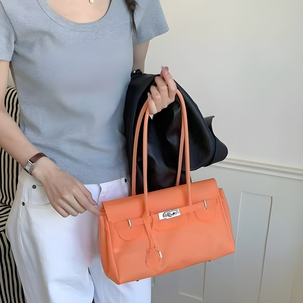 Seoro Birkin Square Baguette Jelly Bag