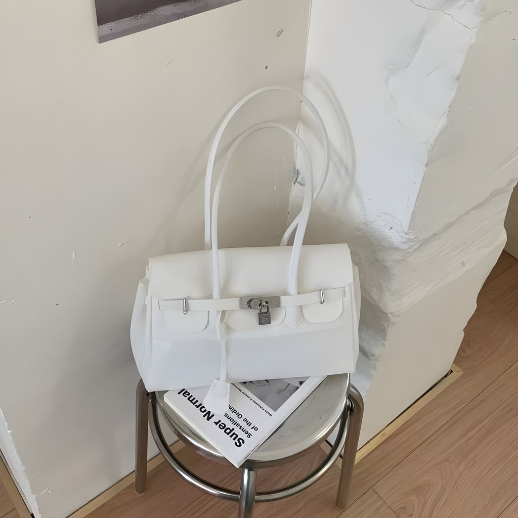 Seoro birkin style square baguette jelly bag, multiple colorways product shot