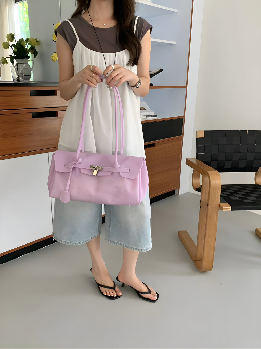Seoro Birkin Baguette Jelly Bag