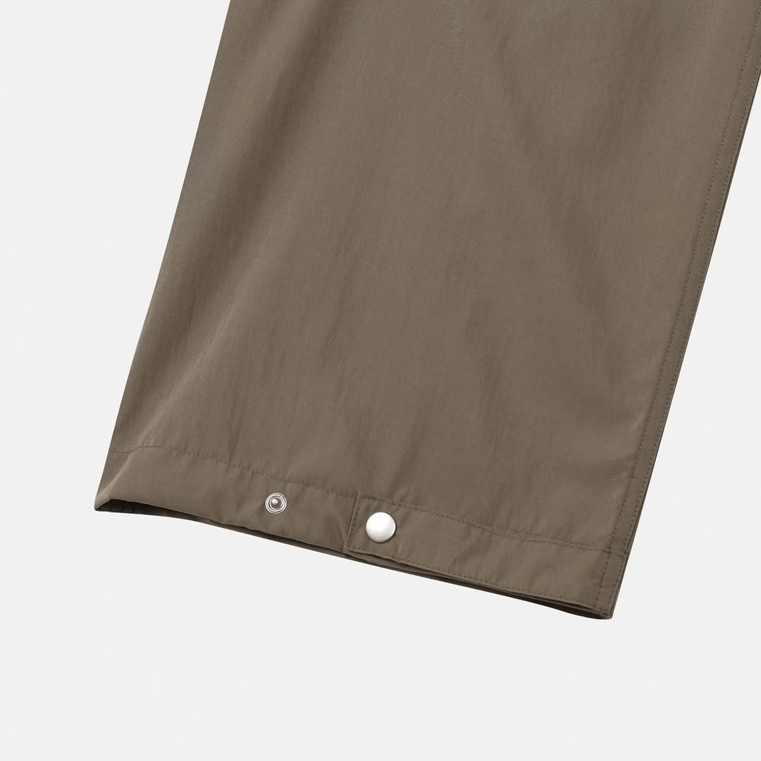 I'll Stage Nylon Cargo Wide Pants — Lightweight Drawstring