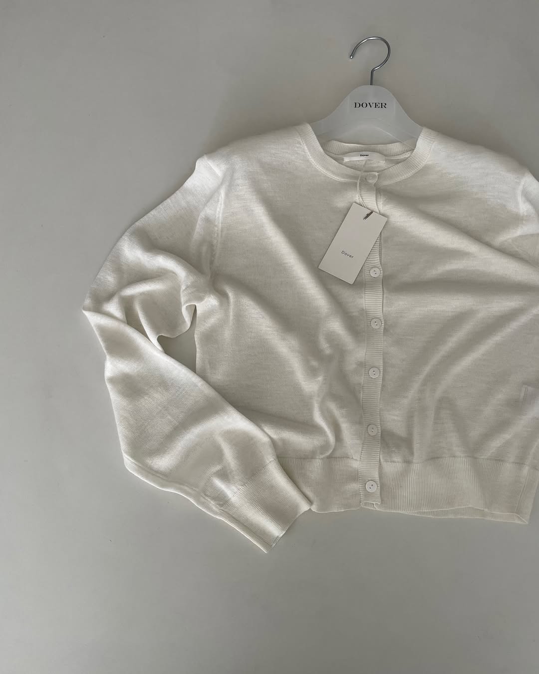 Leichter Leinenmischung Cardigan