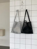 Melo Mesh Shoulder Bag with Pouch