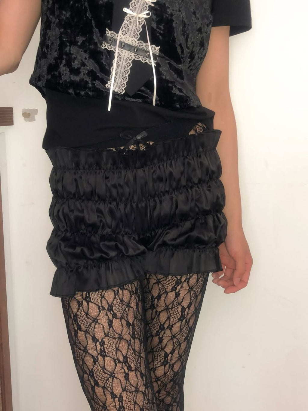 Excuse 2 Set Lace Full-Length Leggings