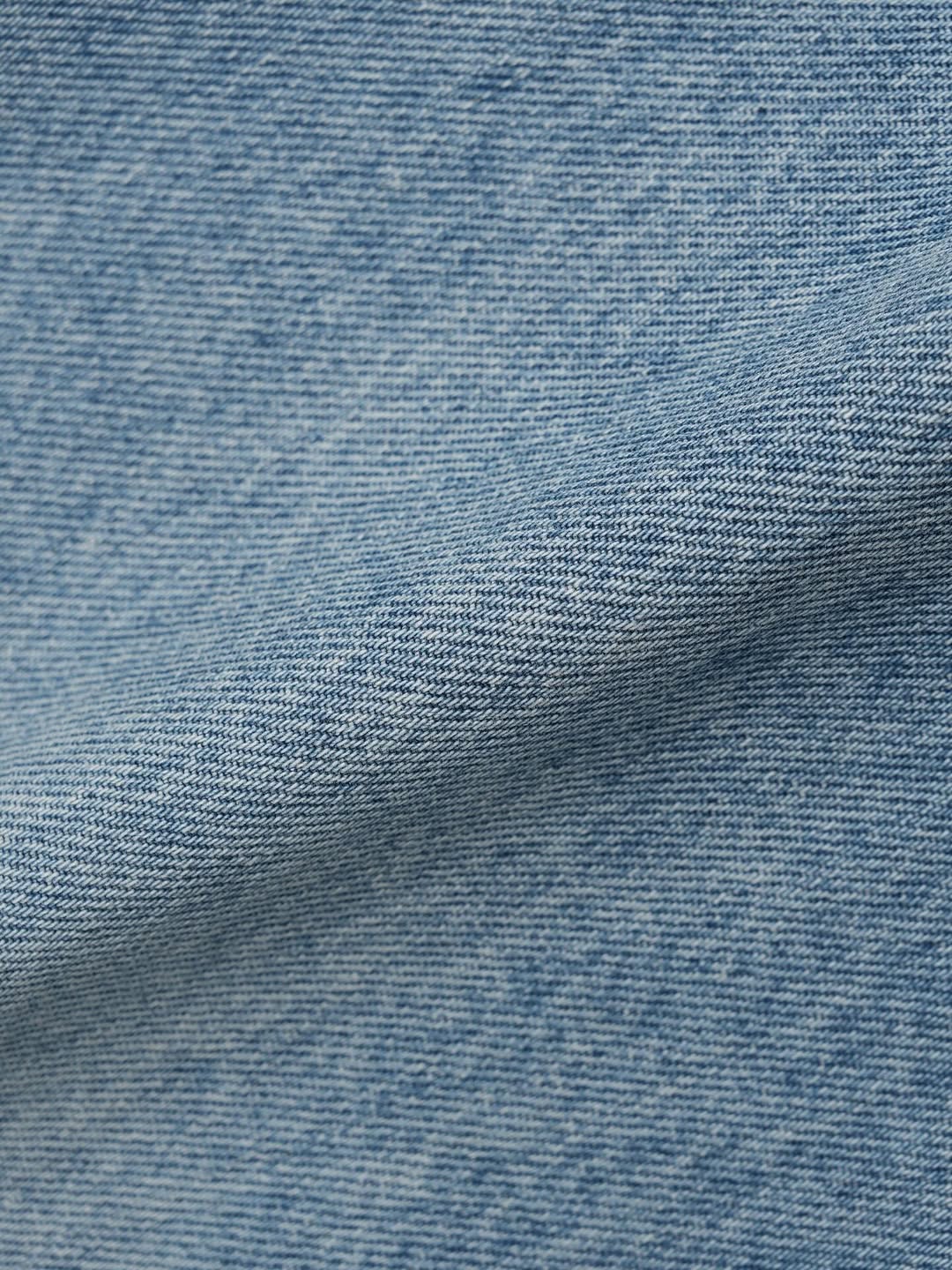 Jeans dritti effetto délavé