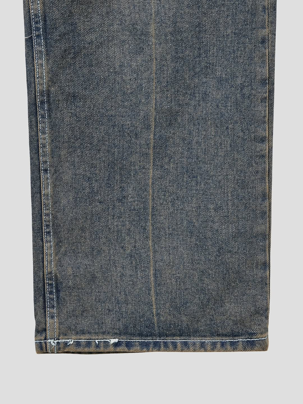 Pantaloni di jeans Nuin 806 blu semi-larghi
