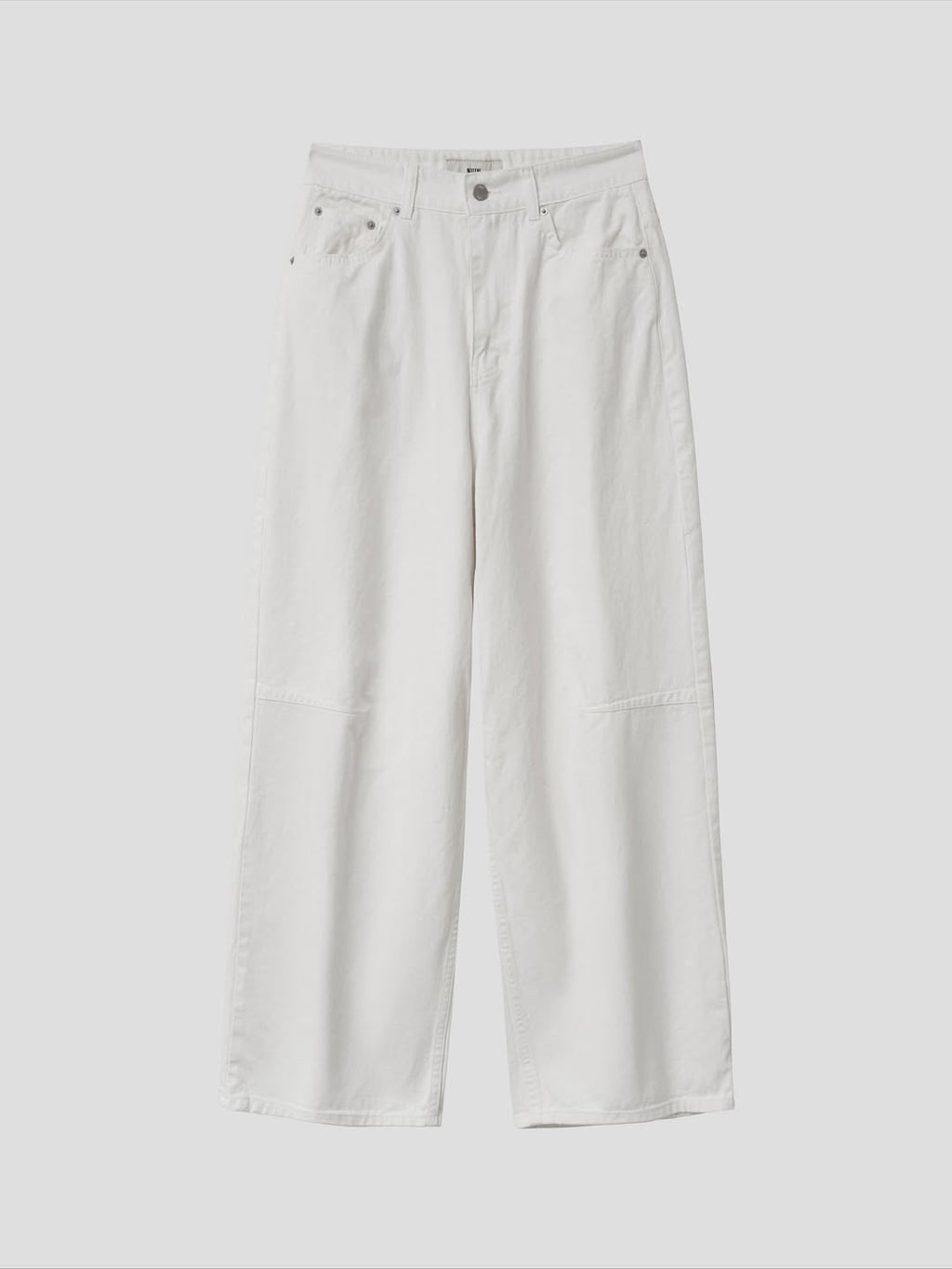 Pantaloni ampi in cotone Dart