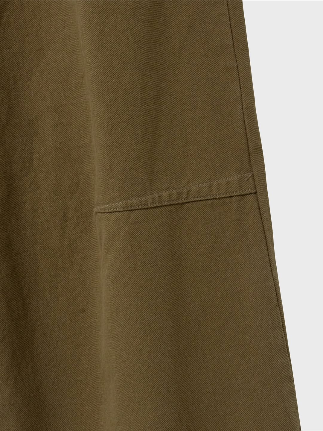 Pantaloni ampi in cotone Dart