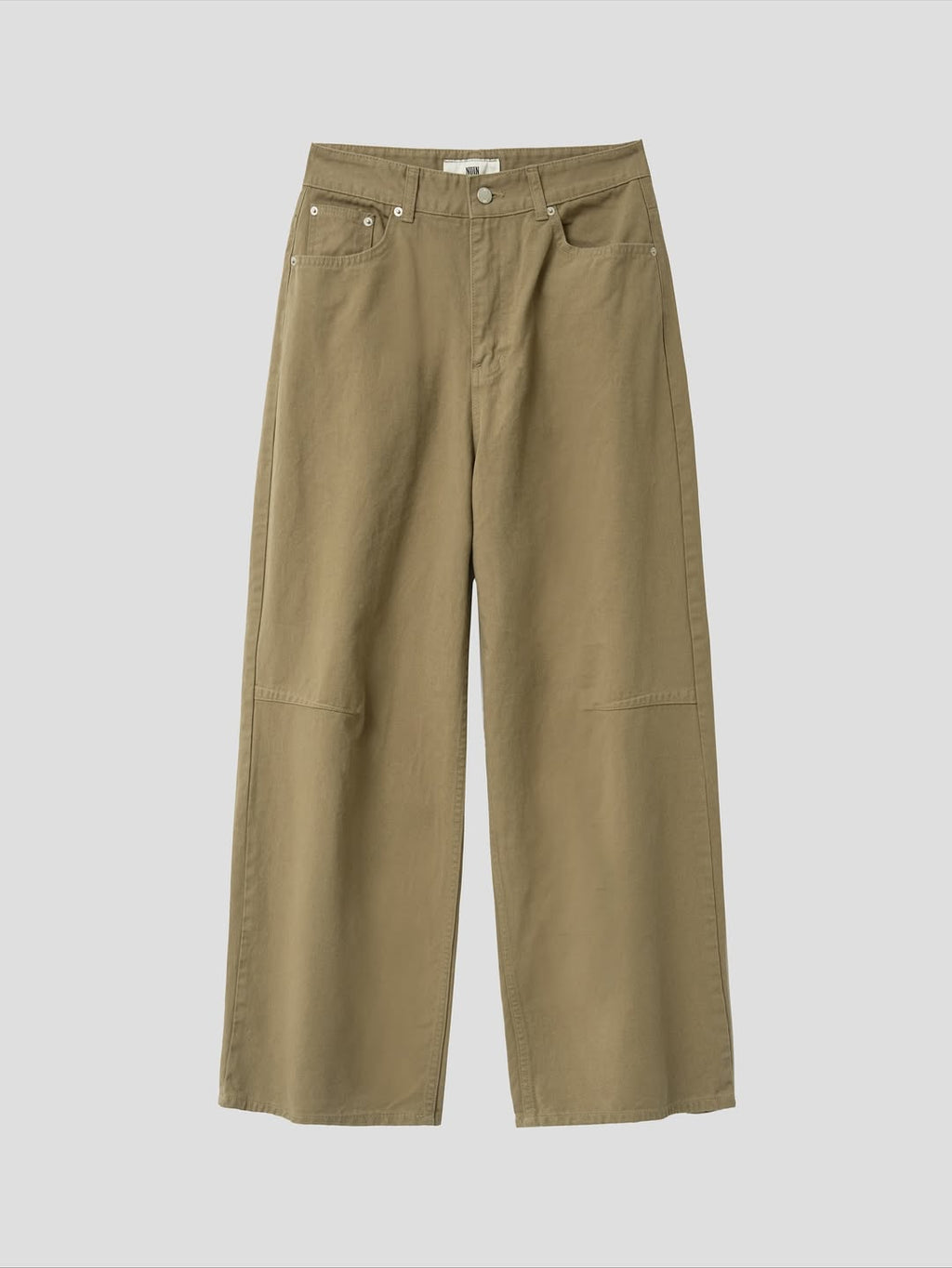 Pantaloni ampi in cotone Dart