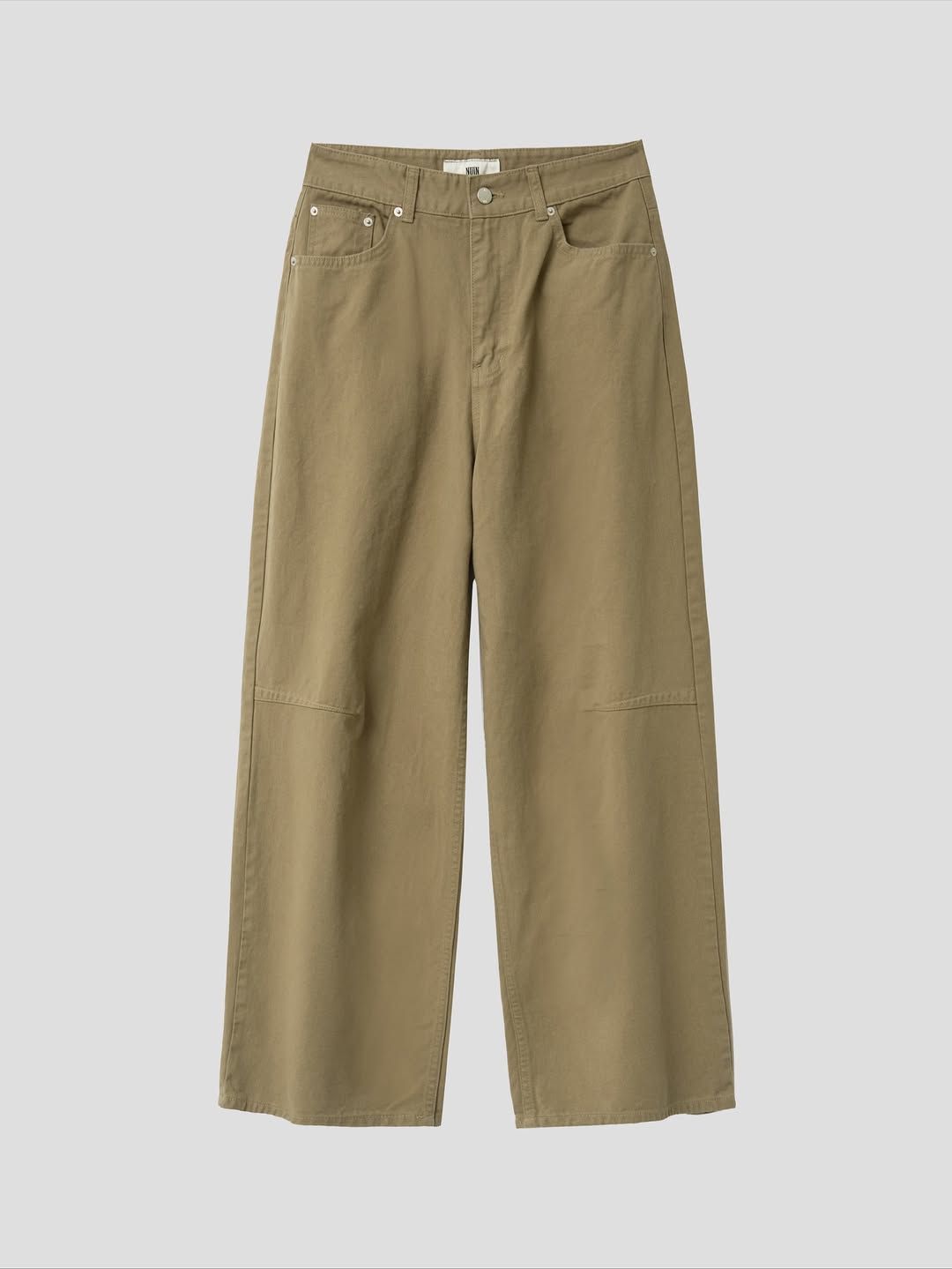 Pantaloni ampi in cotone Dart