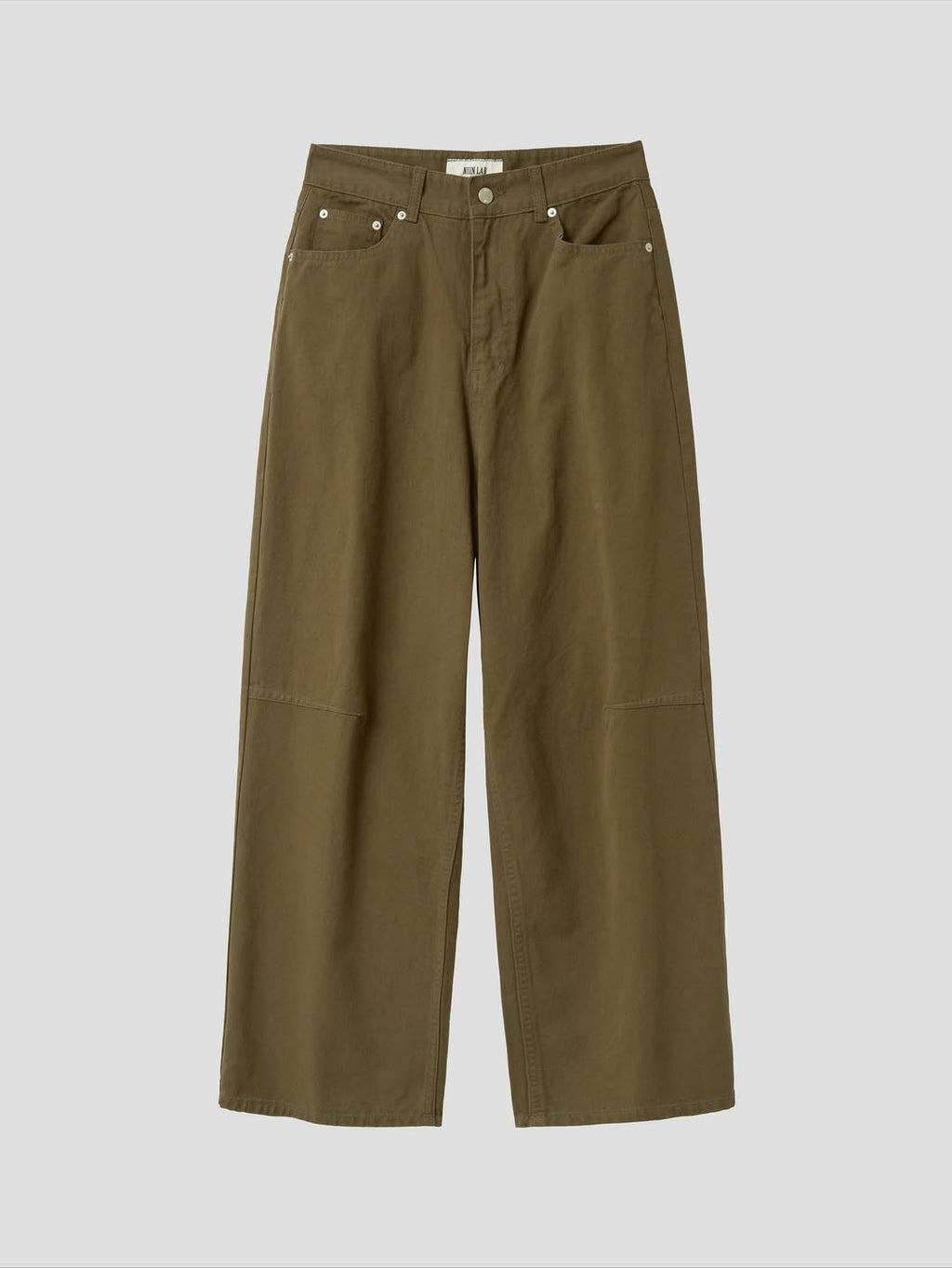 Pantaloni ampi in cotone Dart